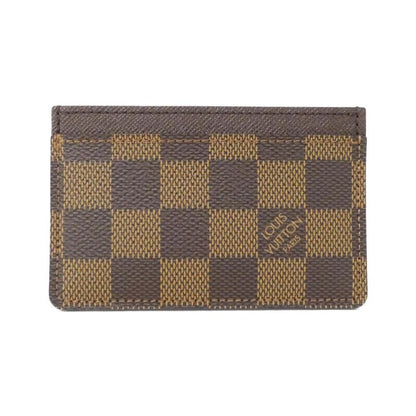 Louis Vuitton Damier Card Case Porte Culte Sample N61722 Card Case