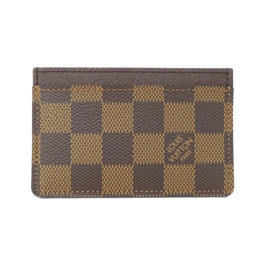 Louis Vuitton Damier Card Case Porte Culte Sample N61722 Card Case