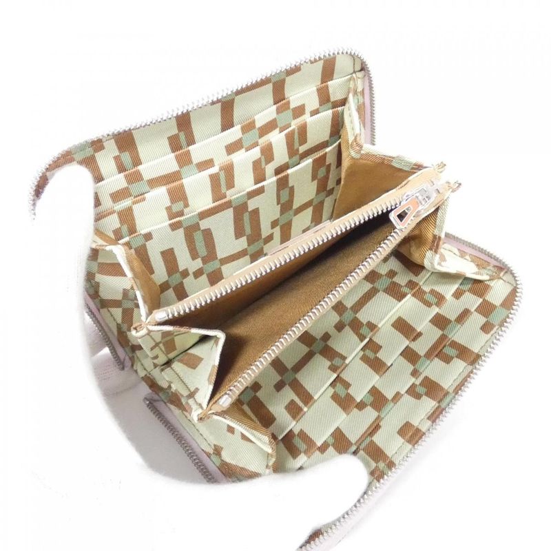 Hermes H EN FIL Silk In Compact 084204ck Wallet