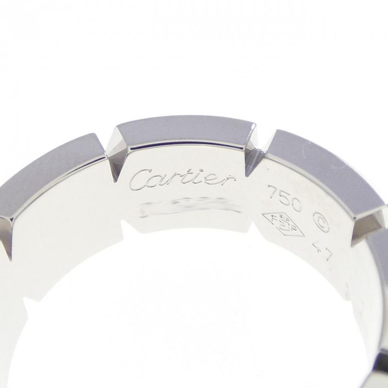 Cartier Tank Française Half Diamond Ring