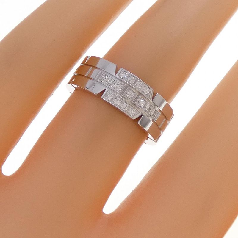Cartier Tank Française Half Diamond Ring