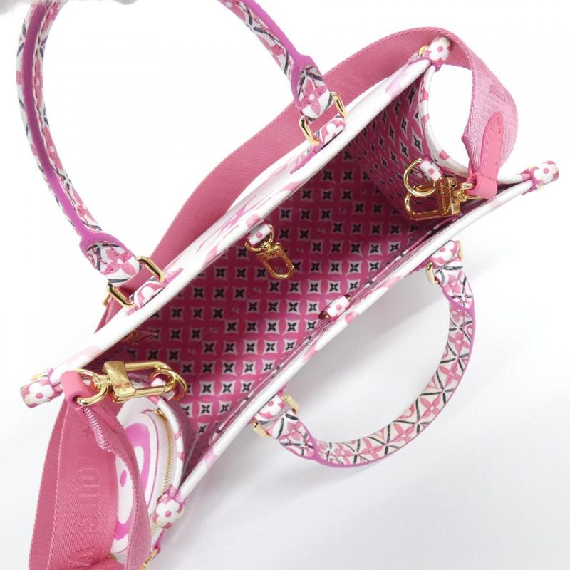 Louis Vuitton Monogram Flower Tile (LV By The On The Go PM M22976 Bag