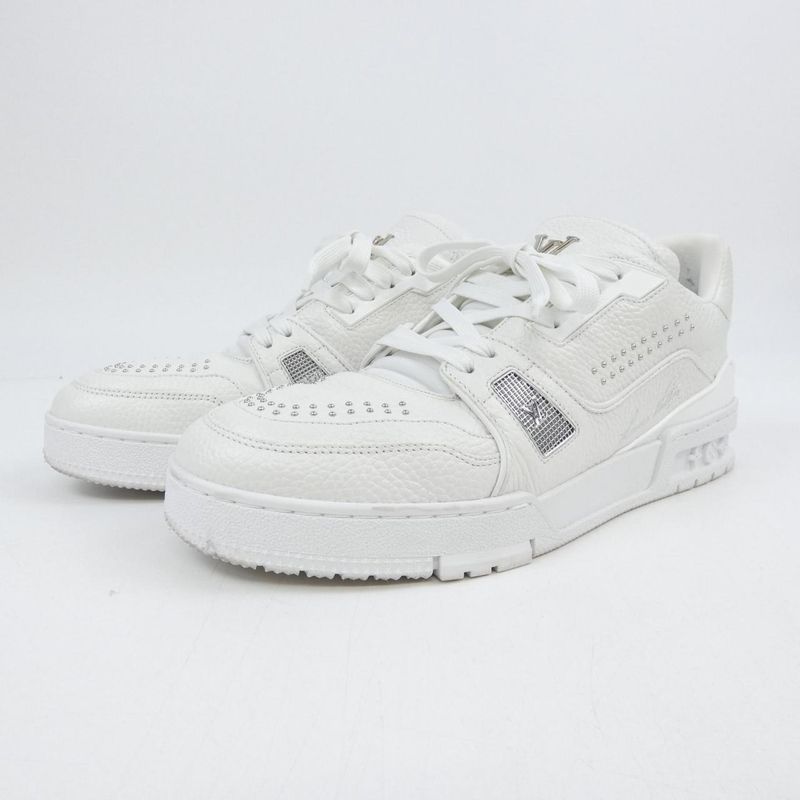 Louis Vuitton LV Trainer Studded Sneakers