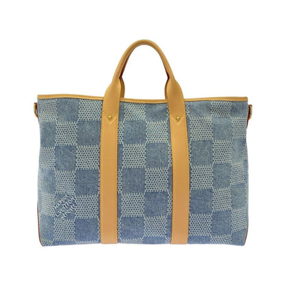 Louis Vuitton Damier Denim 3D Weekend Tote N40702 Bag
