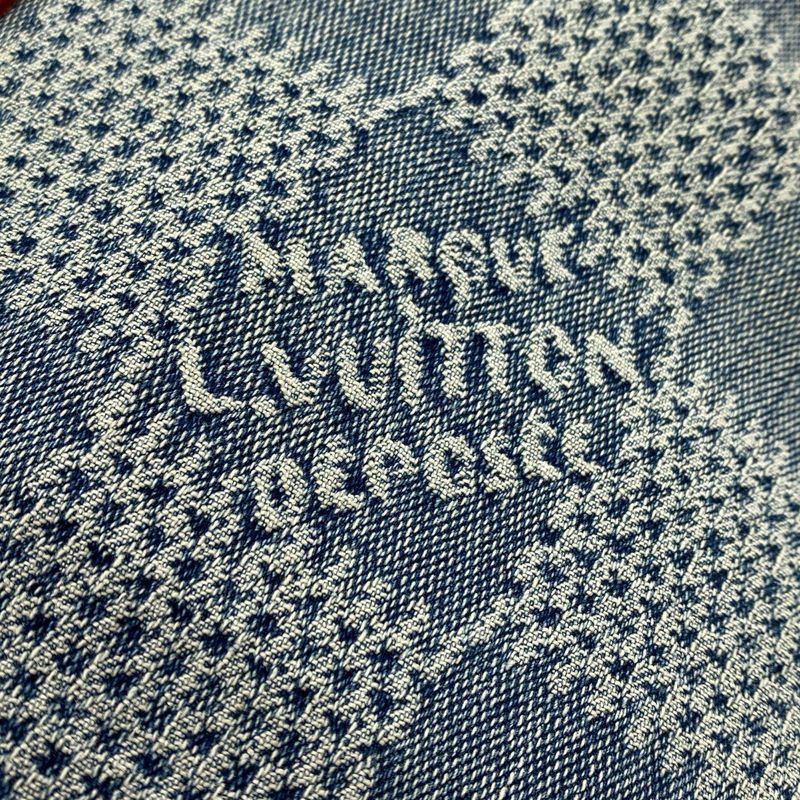 Louis Vuitton Damier Denim 3D Weekend Tote N40702 Bag