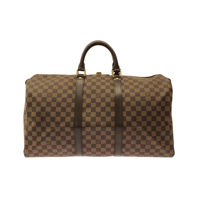 Louis Vuitton Damier Keepall 50cm (19.69in) N41427 Boston Bag