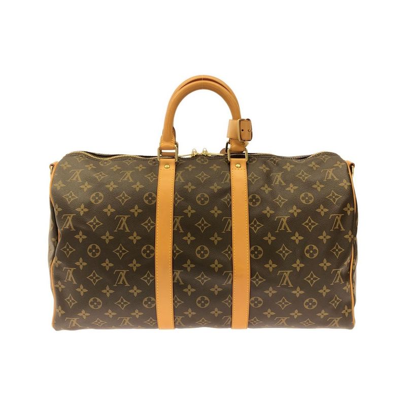 Louis Vuitton Monogram Keepall Bandouliere 45cm (17.72in) M41418 Boston Bag