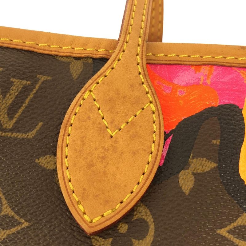 Louis Vuitton Monogram Rose (stephen Sprouse) Neverfull MM M48613 Bag