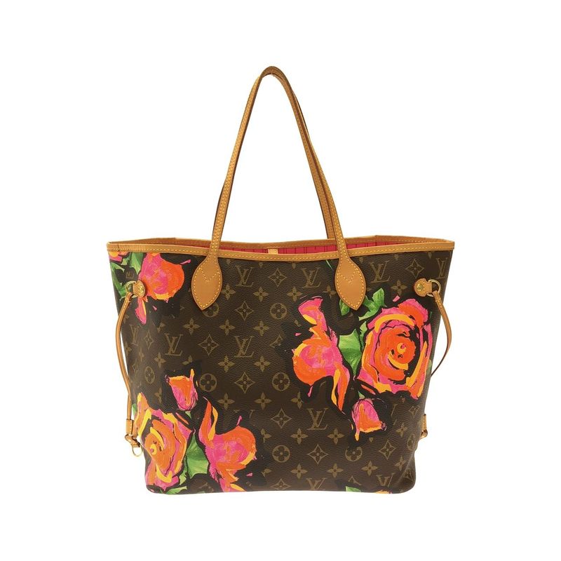 Louis Vuitton Monogram Rose (stephen Sprouse) Neverfull MM M48613 Bag