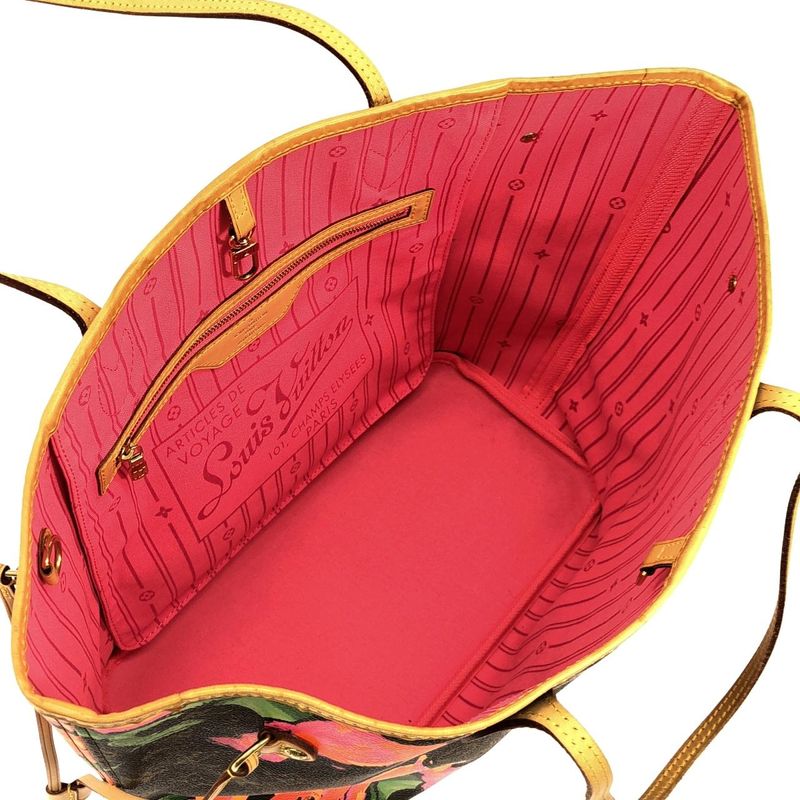 Louis Vuitton Monogram Rose (stephen Sprouse) Neverfull MM M48613 Bag