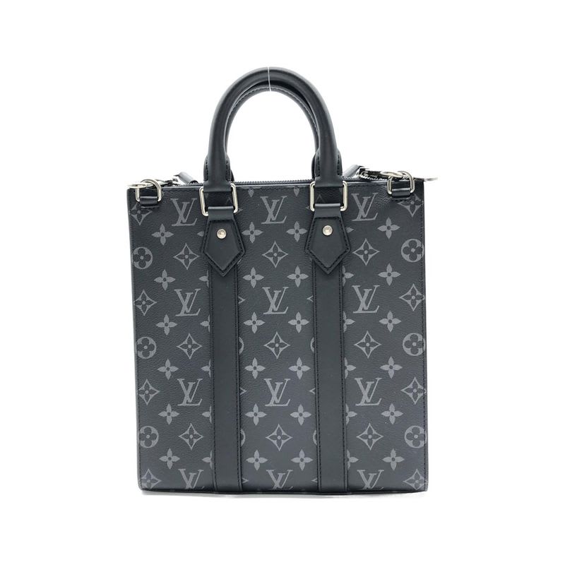 Louis Vuitton Monogram Eclipse Sac Plastic Cross Bag