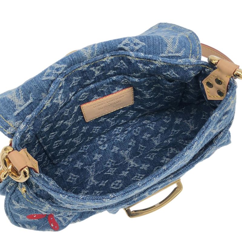 Louis Vuitton Monogram Cherry Denim (LV X TM) Sunset M13680 Shoulder Bag