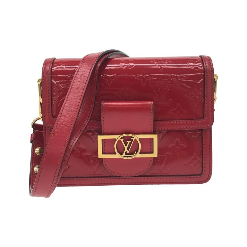 Louis Vuitton Vernis Dauphine MINI M90499 Shoulder Bag