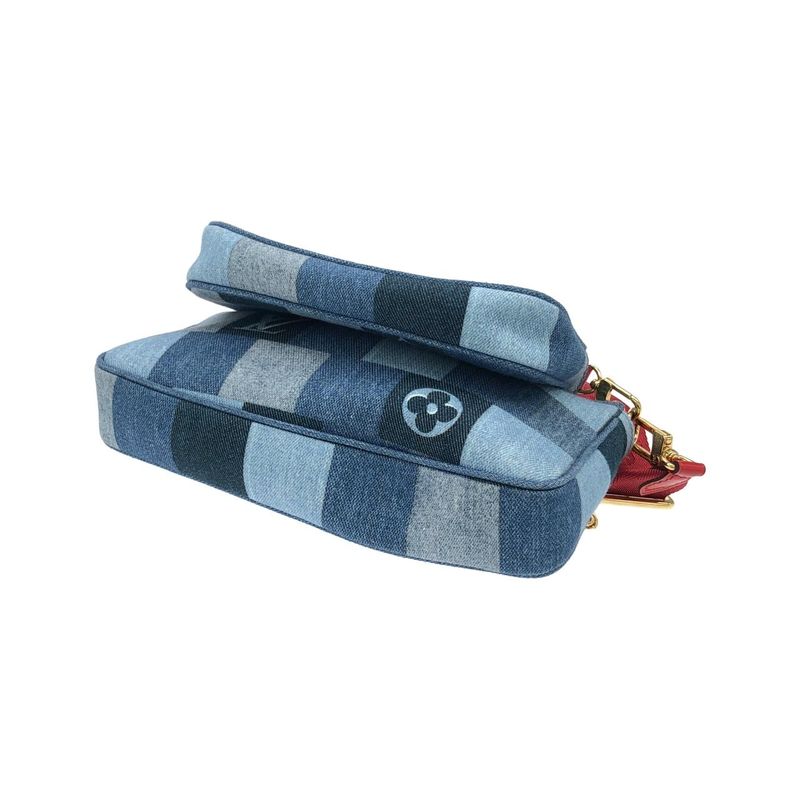 Louis Vuitton Denim Monogram Multi Pochette Accessory M44990 Shoulder Bag
