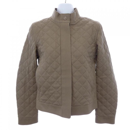 Hermes Diamond Quilted 3h1207d1 Leather Jacket