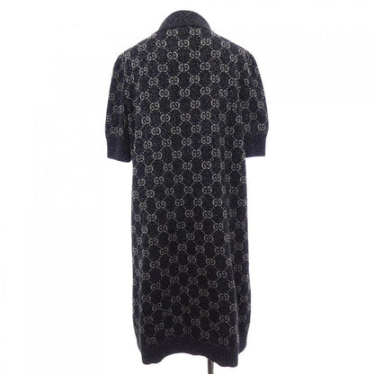 Gucci Lamé GG Jacquard Polo Dress 678437 Xkb54 Dress