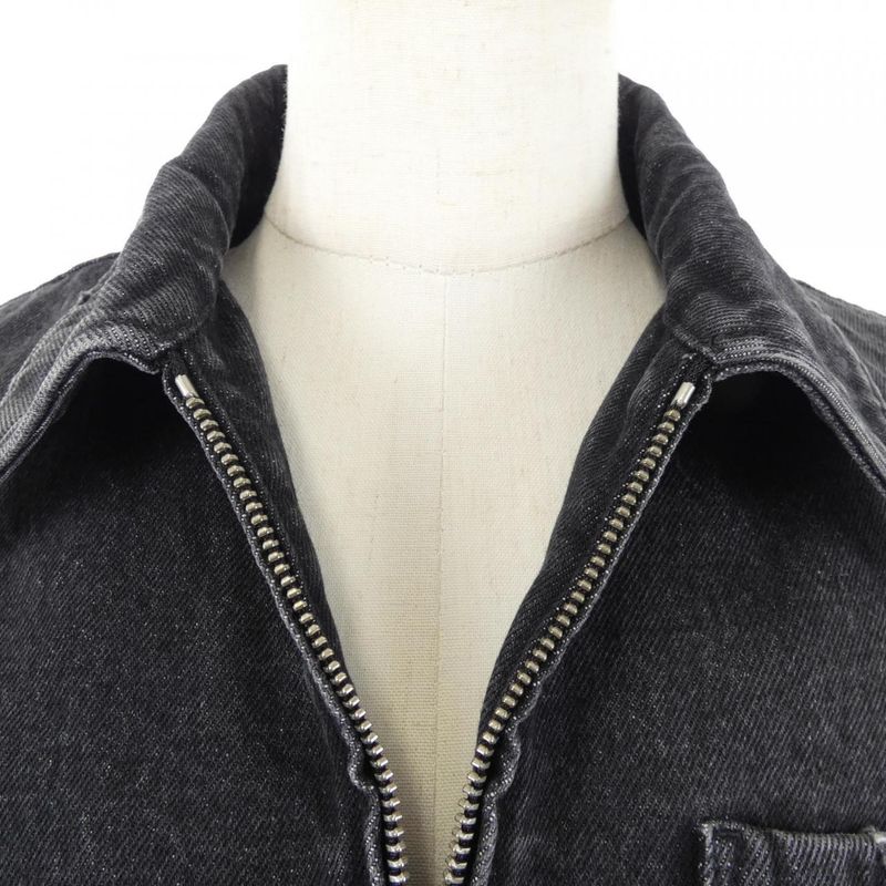 Prada Triangle Logo Gfb293 S222 109N Denim Jacket