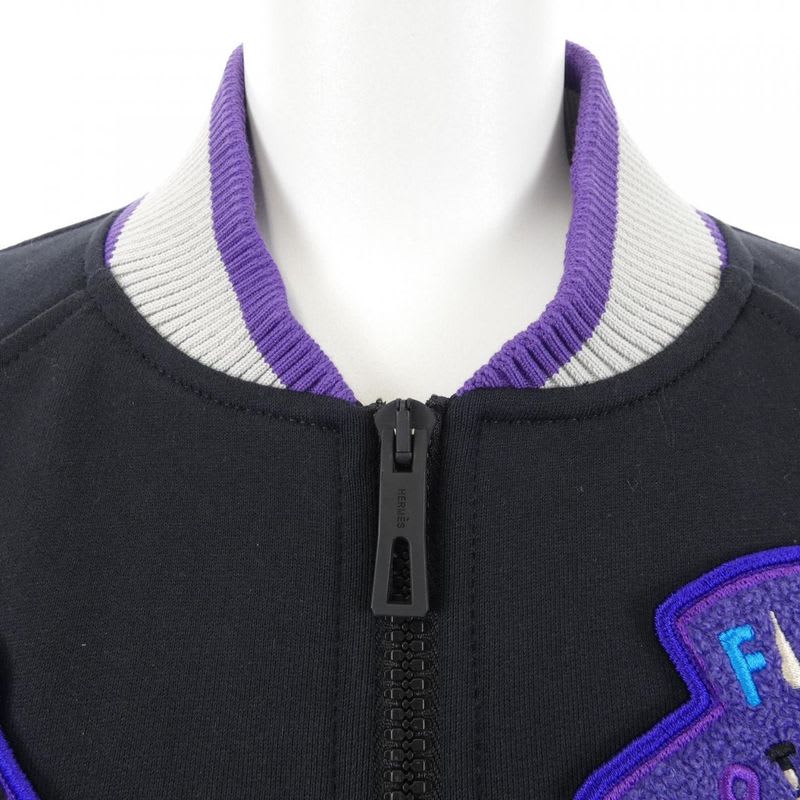 Hermes Figure Artistique Varsity Embroide 3 H4208 dd Blouson Jacket