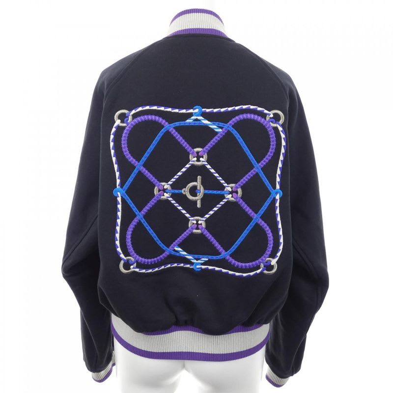 Hermes Figure Artistique Varsity Embroide 3 H4208 dd Blouson Jacket