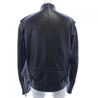 Celine 2eh95619v Leather Riders Jacket