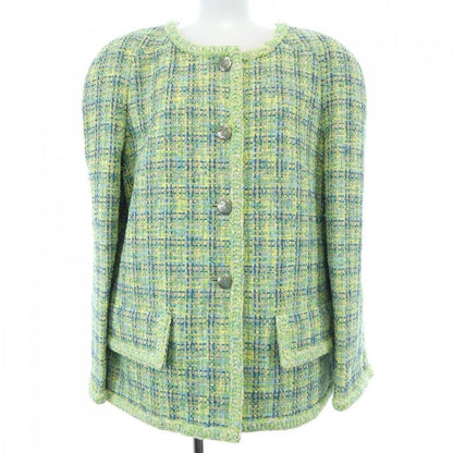 Chanel P60880v45863 No Collar Jacket