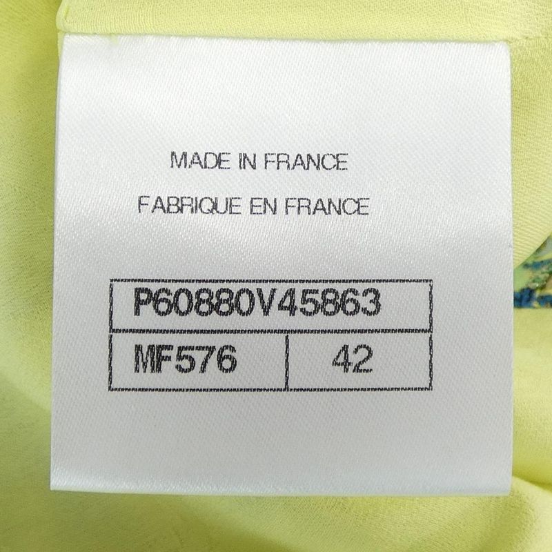 Chanel P60880v45863 No Collar Jacket