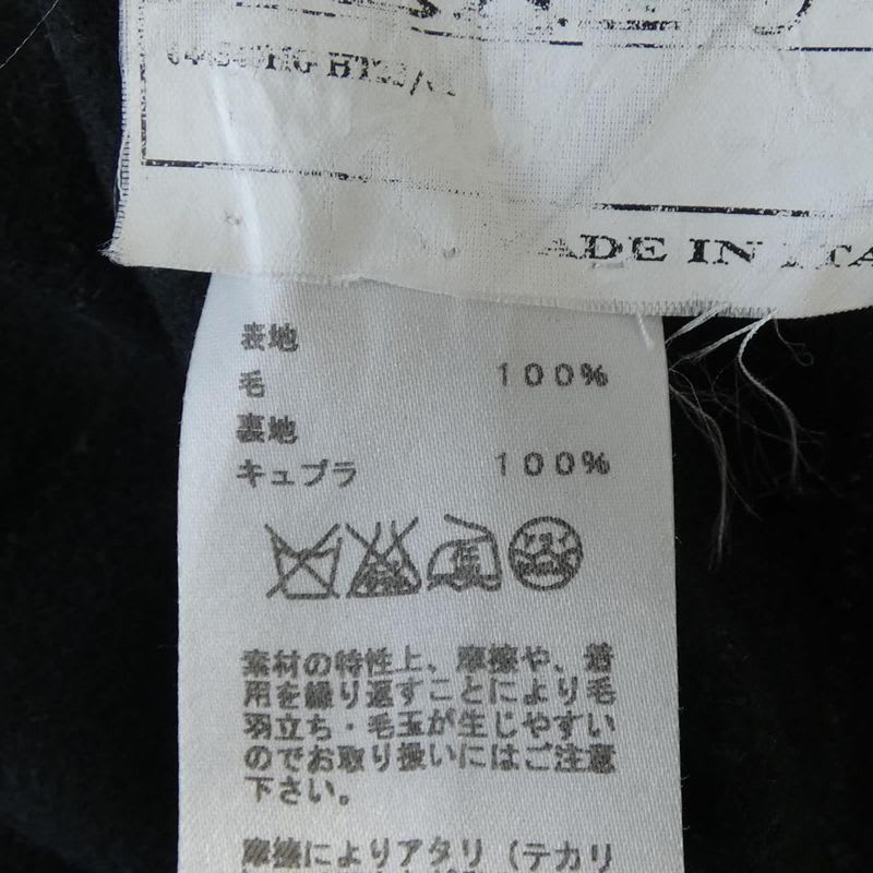 Hermes Black Wool Suit