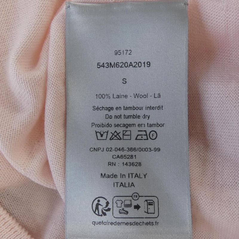 Dior Christian DIOR Paris Sweater 543m620a2019 Knit