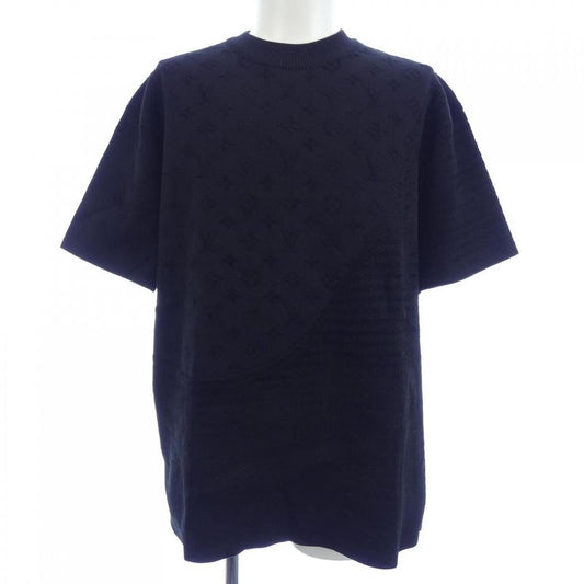 Louis Vuitton Graphic Jacquard Short Sleeve Crew Neck Hsn82wscw T-shirt