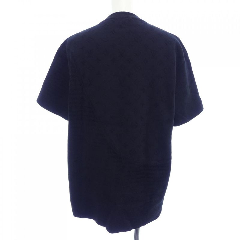 Louis Vuitton Graphic Jacquard Short Sleeve Crew Neck Hsn82wscw T-shirt