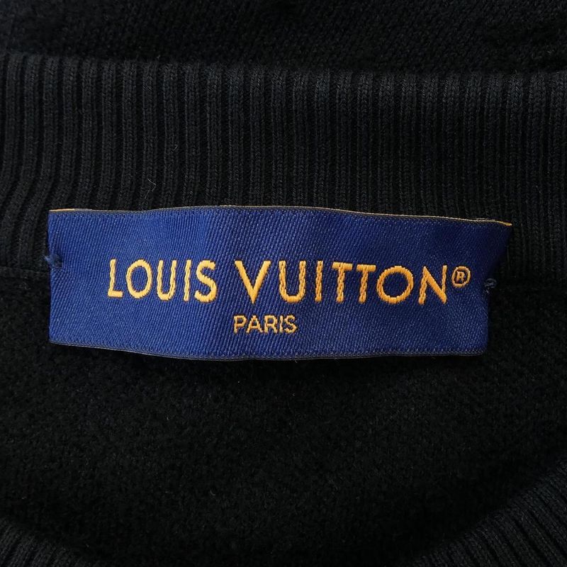 Louis Vuitton Graphic Jacquard Short Sleeve Crew Neck Hsn82wscw T-shirt