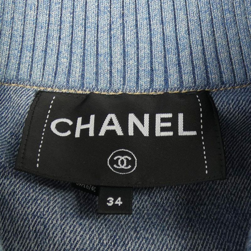 Chanel Look4 Coco Beach P78559v71192 25M Denim Jacket