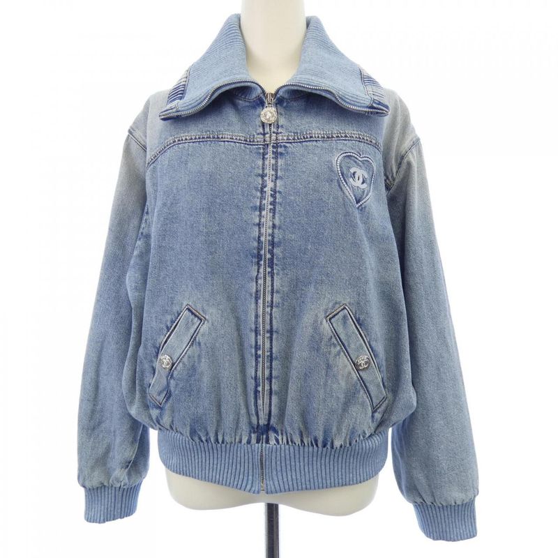 Chanel Look4 Coco Beach P78559v71192 25M Denim Jacket