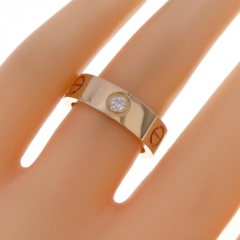 Cartier Love Half Diamond Ring