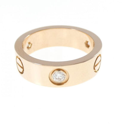 Cartier Love Half Diamond Ring