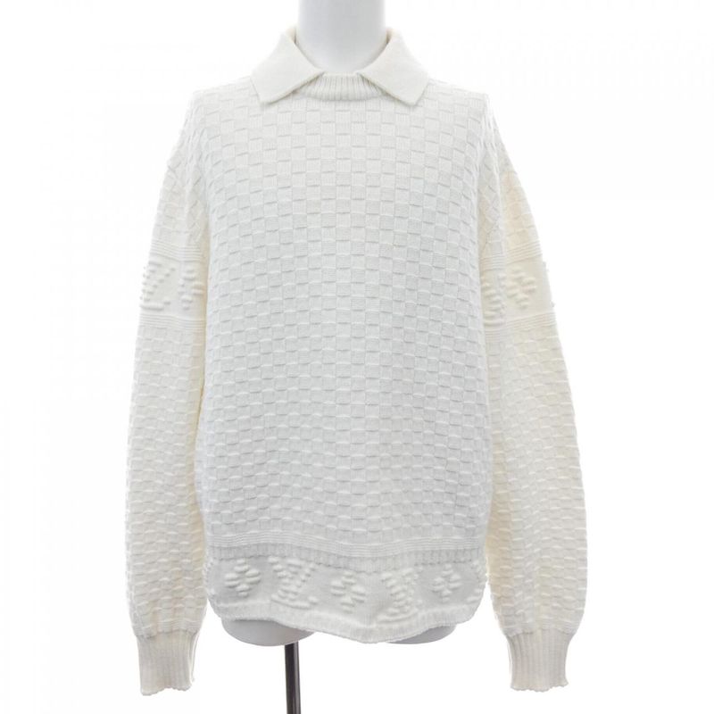 Louis Vuitton LV Damier Wool Blend Pullover Hpn63wtz8 Knit