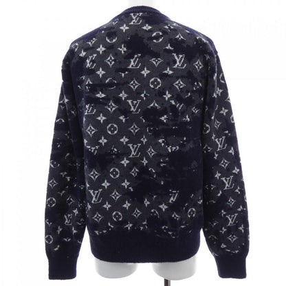 Louis Vuitton Distressed Monogram Crew Neck Hkn03wzmb Knit