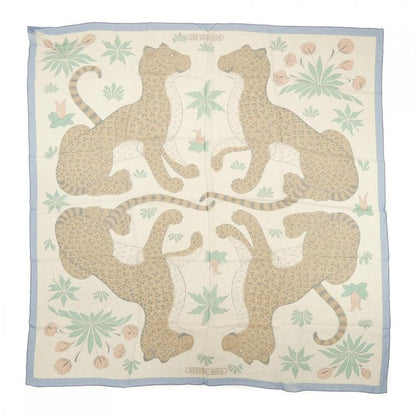 Hermes LES Leopards H342953s Carre Geant140 Shawl