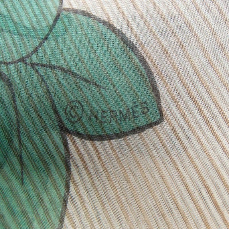 Hermes LES Leopards H342953s Carre Geant140 Shawl