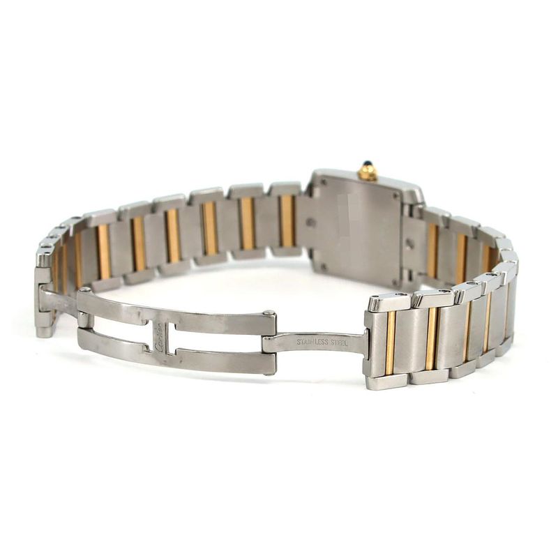 Cartier Tank Française SM Combi W51007q4 Ssxyg Quartz