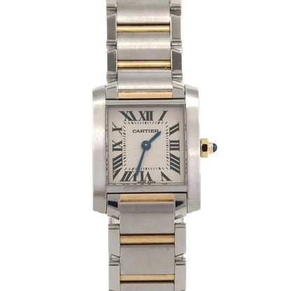 Cartier Tank Française SM Combi W51007q4 Ssxyg Quartz