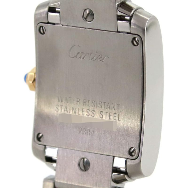 Cartier Tank Française SM Combi W51007q4 Ssxyg Quartz