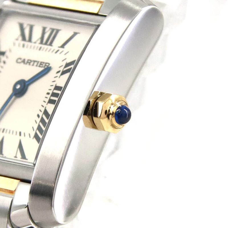 Cartier Tank Française SM Combi W51007q4 Ssxyg Quartz