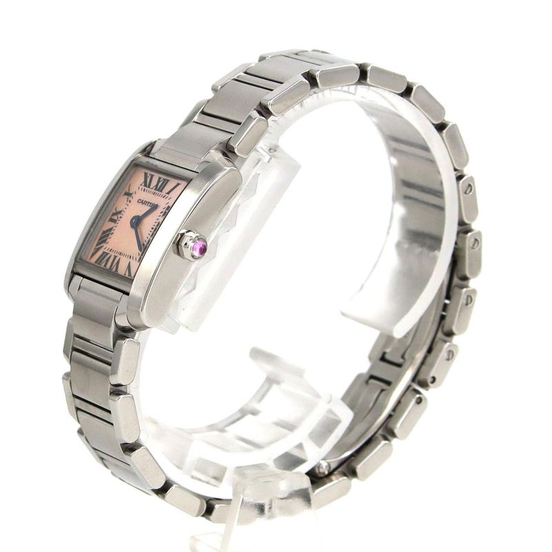 Cartier Tank Française SM W51028q3 SS Quartz