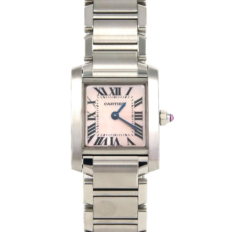Cartier Tank Française SM W51028q3 SS Quartz