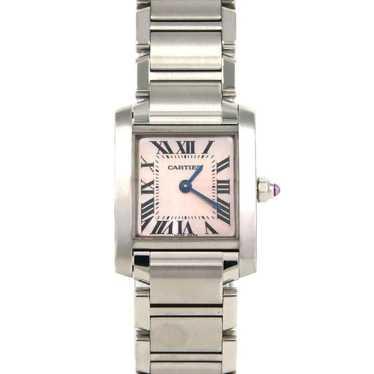 Cartier Tank Française SM W51028q3 SS Quartz