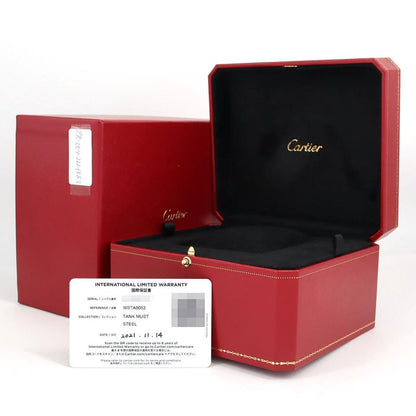 Cartier Tank Mast XL Wsta0053 SS Automatic Winding