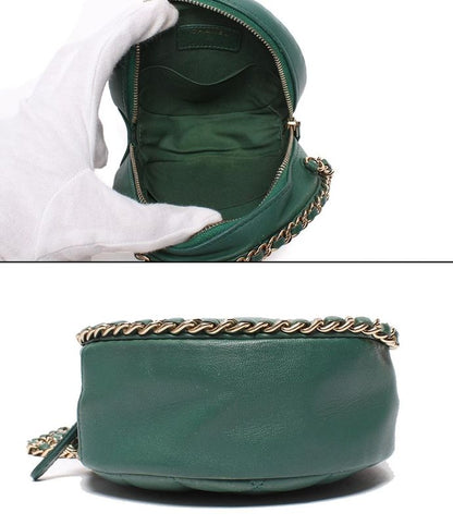 Chanel Chain Shoulder Bag Round Matelasse Gold Hardware No 28 Women's Chanel