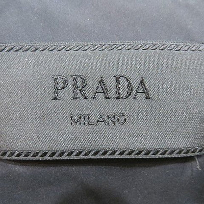 Prada Sgn 946 2018 Down Jacket Blouson 46 Black Zip Up