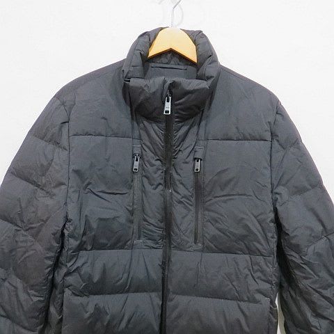 Prada Sgn 946 2018 Down Jacket Blouson 46 Black Zip Up